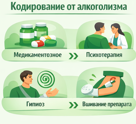 кодирование от алкоголизма в Дудинке Санати
